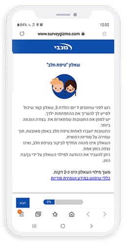 תמונה שאלון טיפת חלב